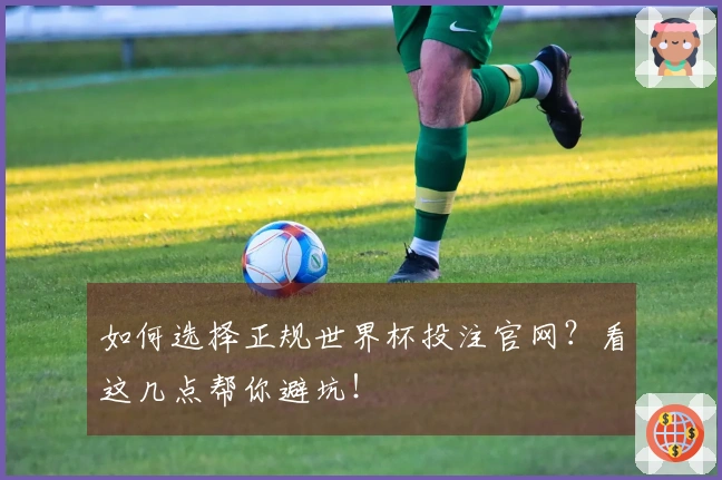 如何选择正规世界杯投注官网?看这几点帮你避坑!